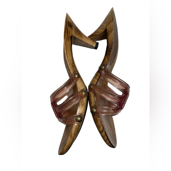 FENDI Pre-owned Mules & Clogs In Pink shoes size 38 - Picture 4 of 16